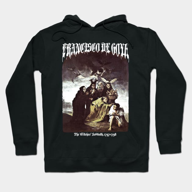 Goya´s Witches Sabbath Hoodie by Artilo